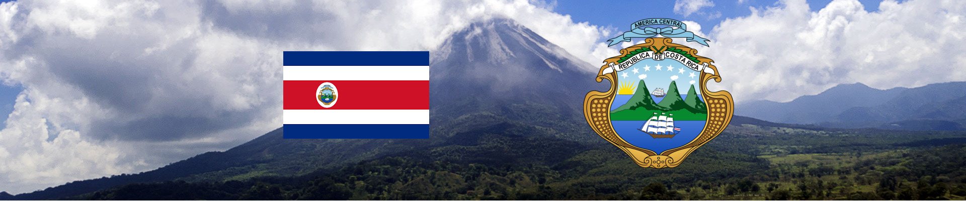 Costa Rica Flag And Shield The History And Meaning