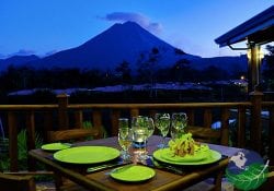 arenal volcano hotels are among the best in the world volcano restaurant