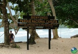 Cahuita National Park Entrance