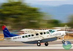 sansa airline airplane