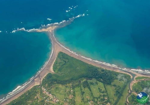 Uvita Costa Rica Whale Tale Air view