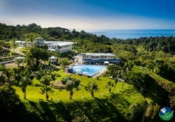 Cristal Ballena Aerial View