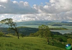 View from the Hills on Lake Arenal