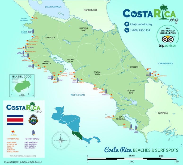 Costa Rica Beaches - Beach Vacations & Top Destinations