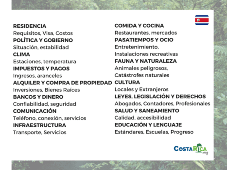 Lista de verificación para su reubicación