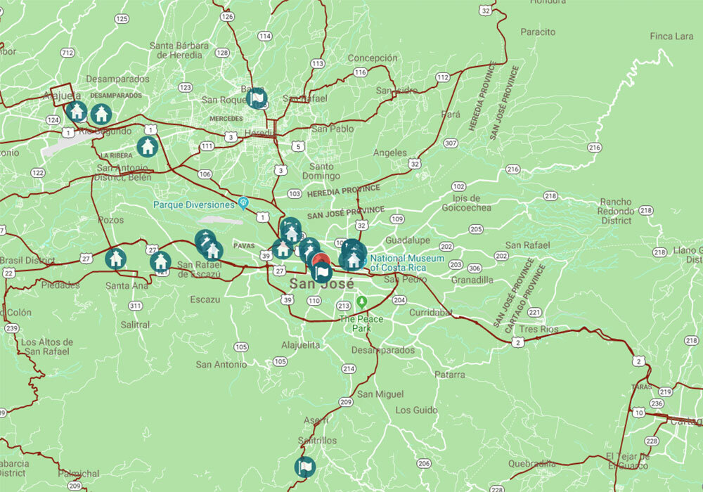 San Jose Costa Rica - Capital City & International Airport